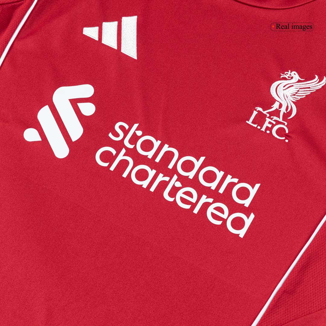 GAKPO #18 Liverpool Home Soccer Jersey 2025/26