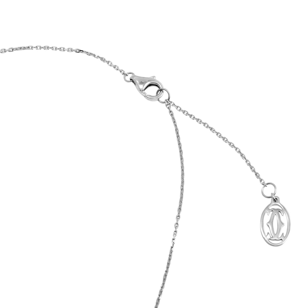 Cartier Damour (diamant Leger) Necklace 18K White Gold Diamond N7406800