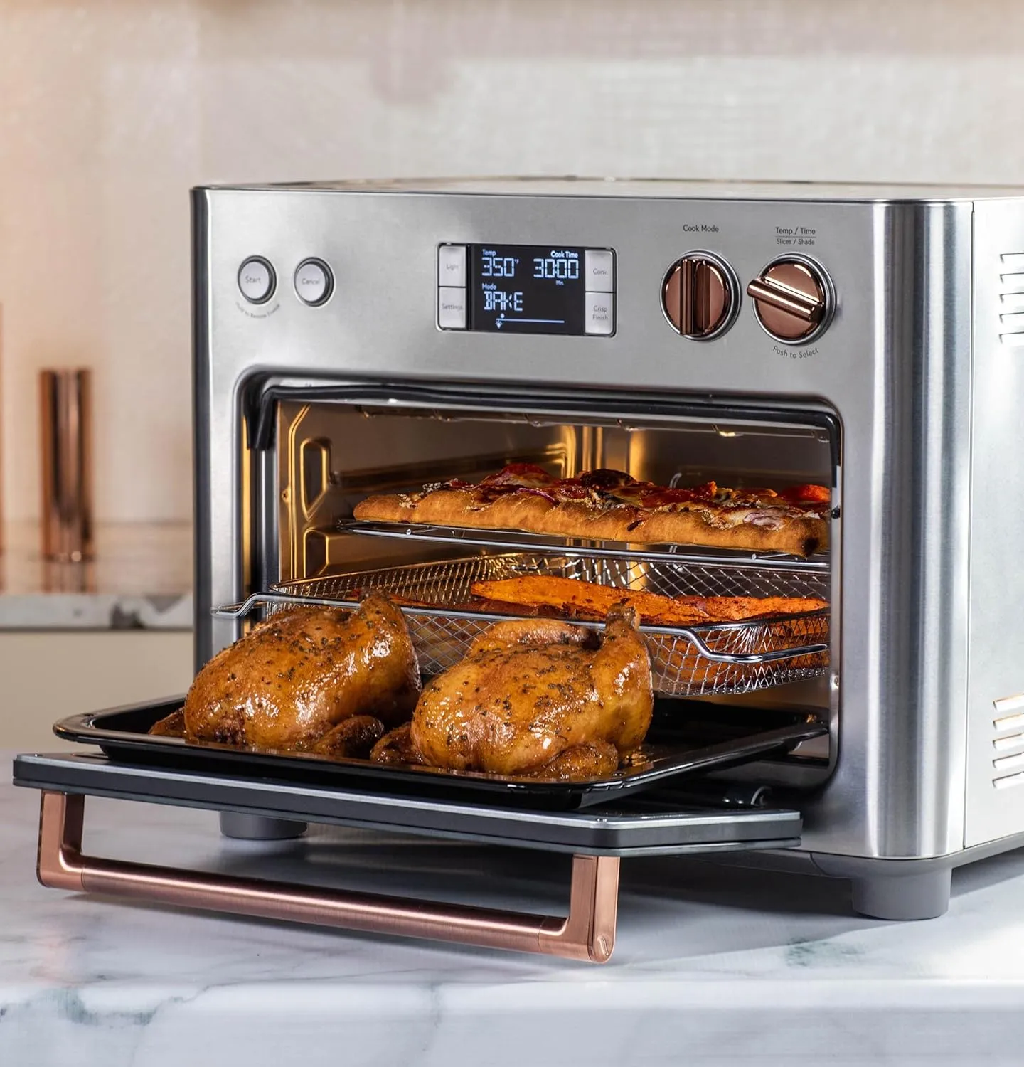 Cafe Couture Oven with Air Fry, 14 Cooking modes in 1 including Crisp Finish, Wifi,