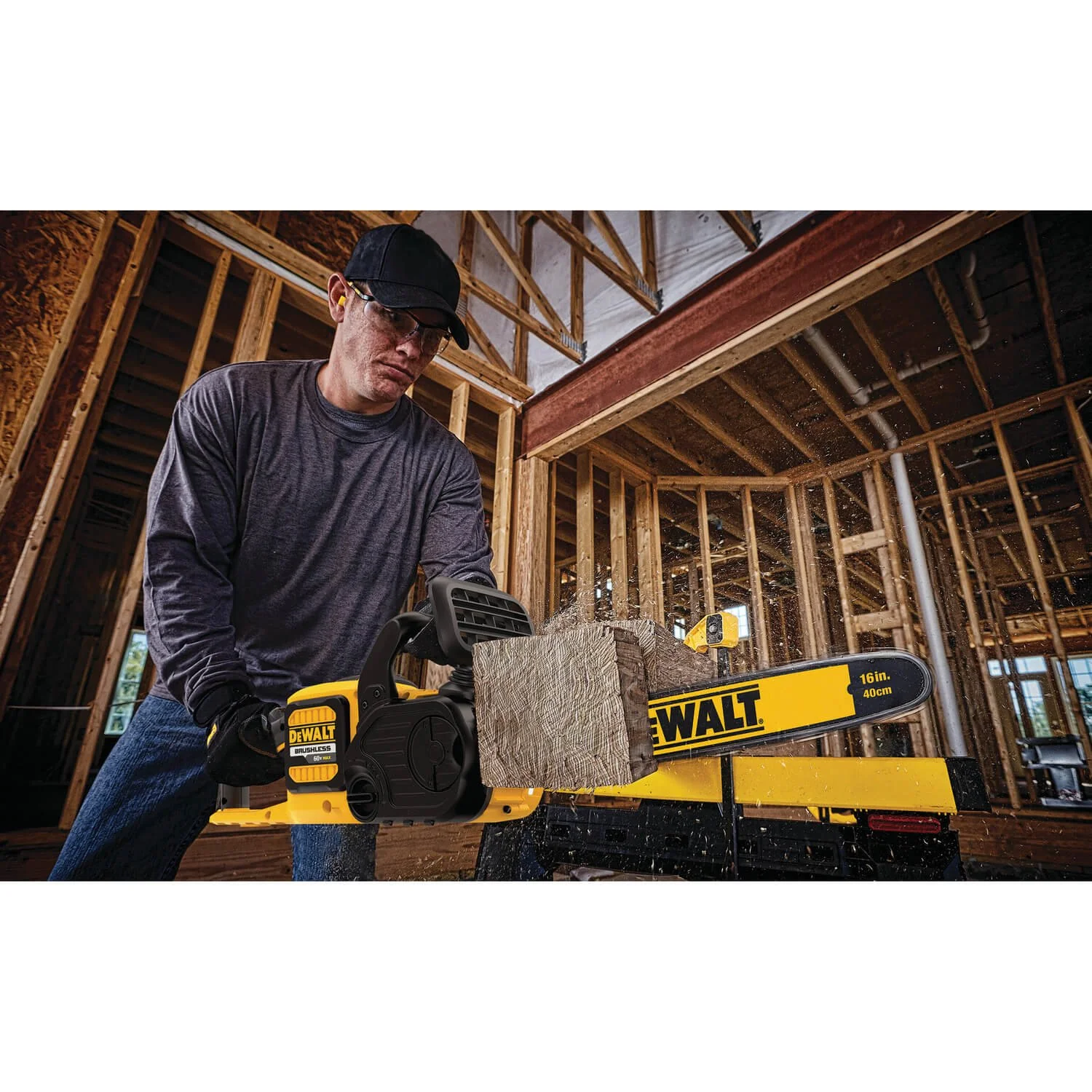 2026 DEWALT DCCS670B-FLEXVOLT 60V MAX* Brushless Cordless Chainsaw, Tool Only