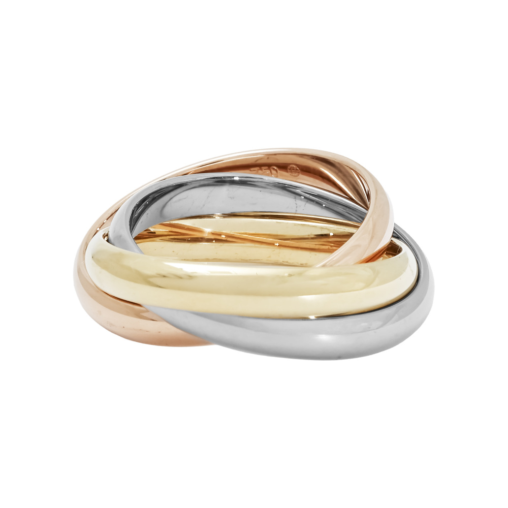 Cartier Trinity Ring Tri-Gold B4234200