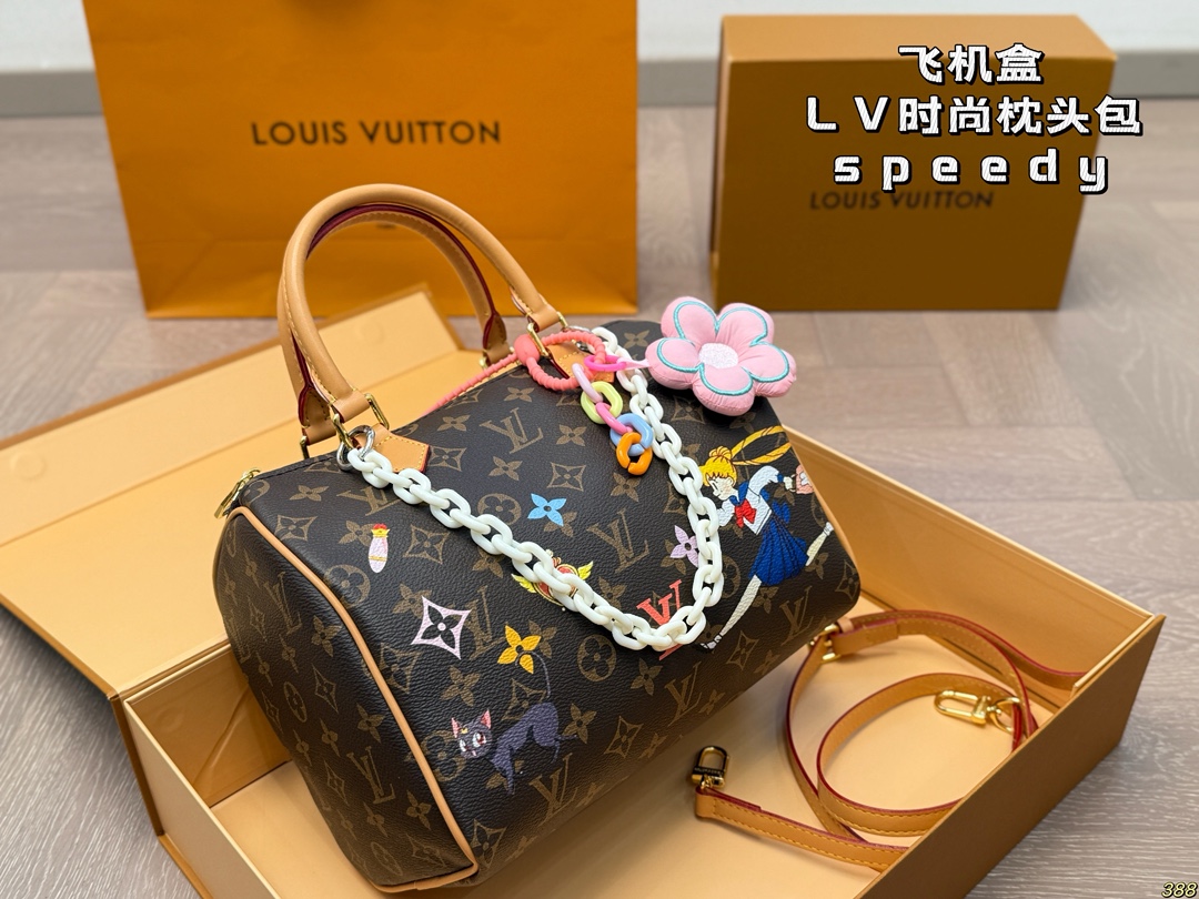 LV speedy fashionable pillow bag - cnluxepick