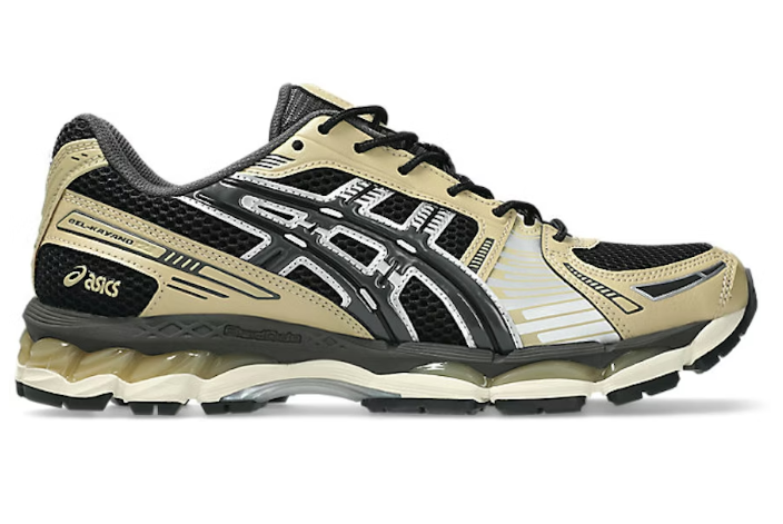 ASICS GEL-KAYANO 12.1 Running Shoes Black/Yellow 1203A759-002