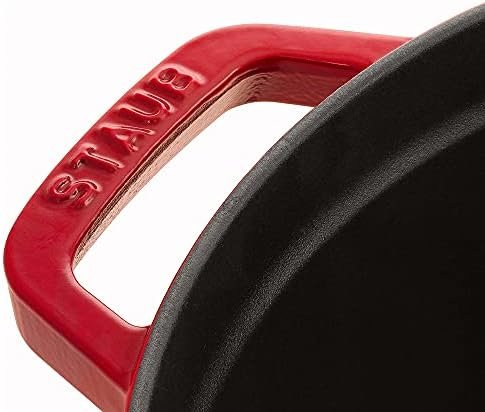 Cast Iron 7-qt Round Cocotte – Cherry