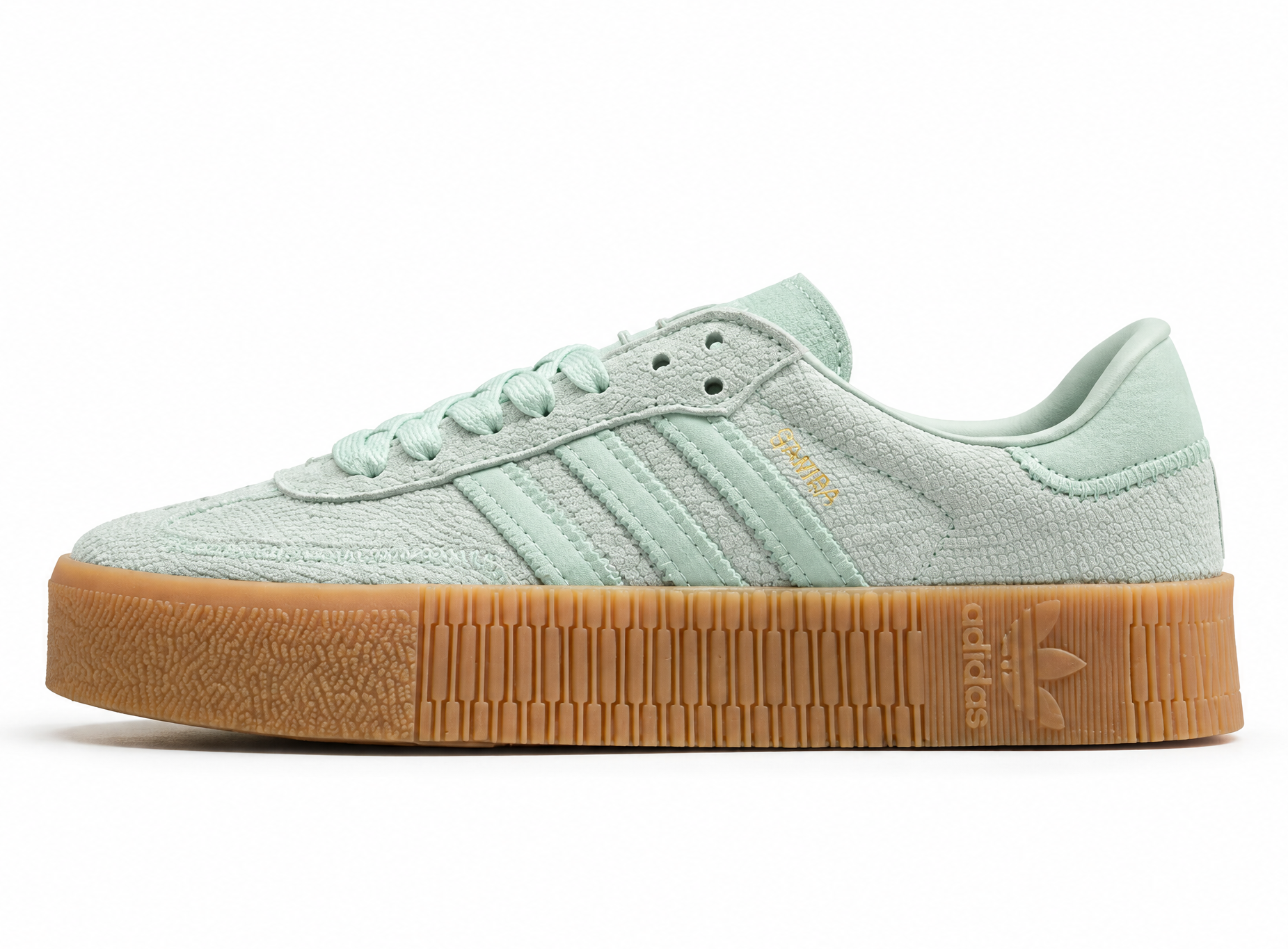 Adidas Sambarose Leather Vapour Green/Vapour Green/Gum B28166