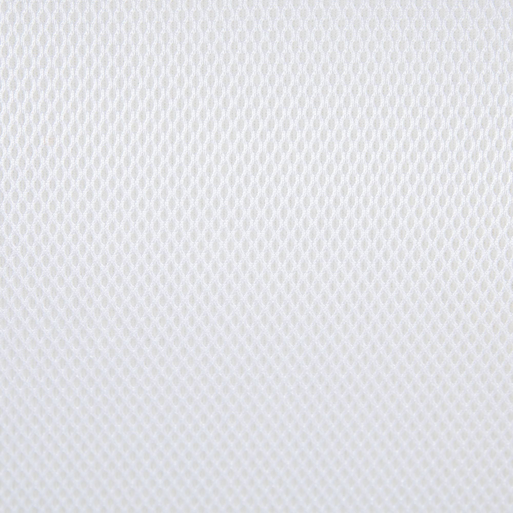 Emma and Oliver High Back White Mesh Ergonomic Office Chair with White Frame and Flip-Up Arms