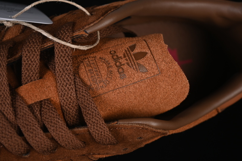 Adidas Samba Clover Casual Board Shoes Brown/Coffee JI3266