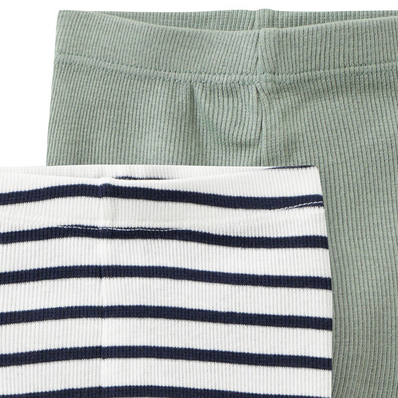 Topomini 2 Newborn Leggings mit Rippstruktur