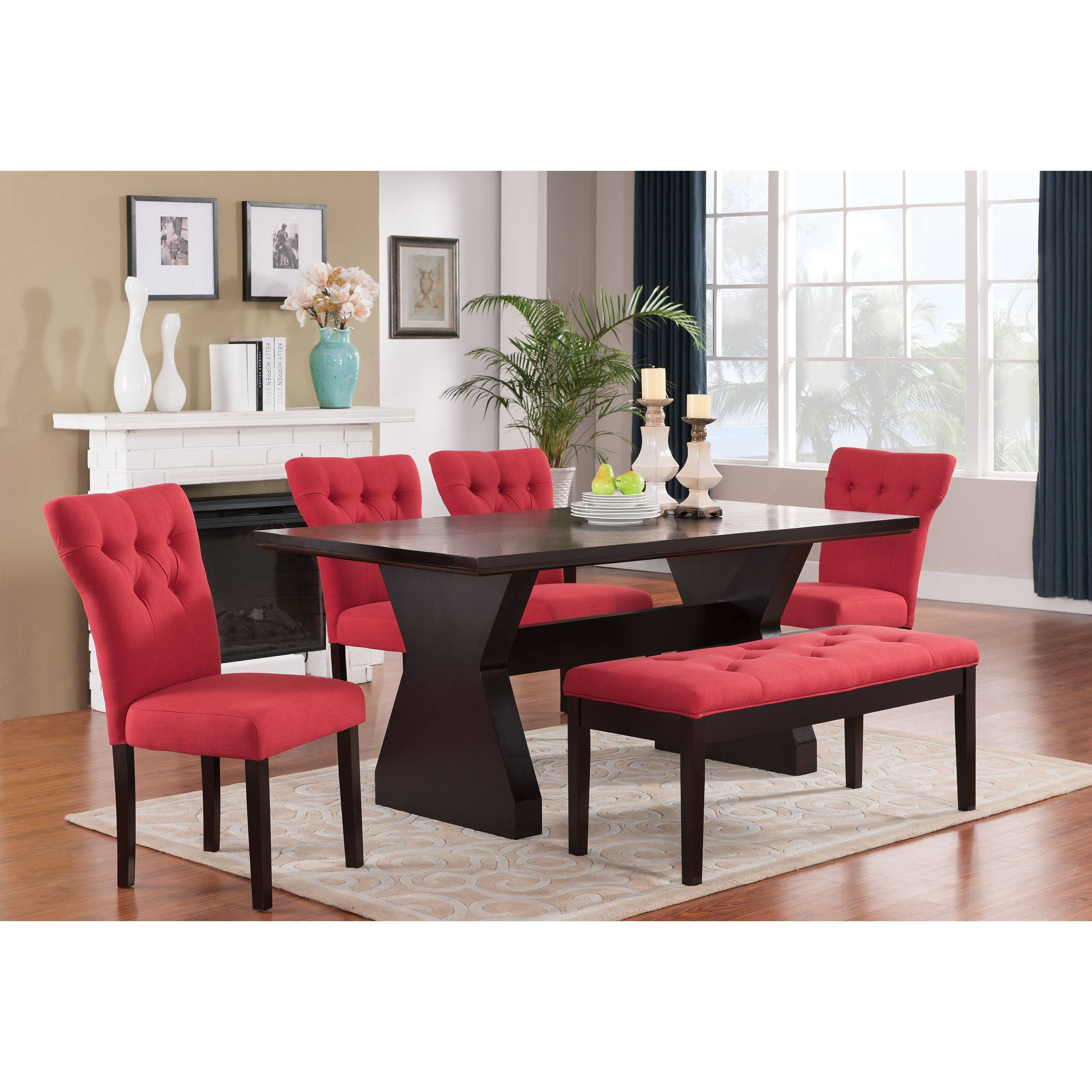 Acme Furniture Effie Espresso Side Chair, Brown - 2 count