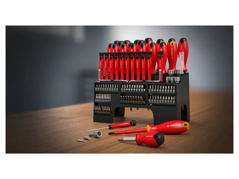 PARKSIDE® Set de tournevis et d’embouts XXL