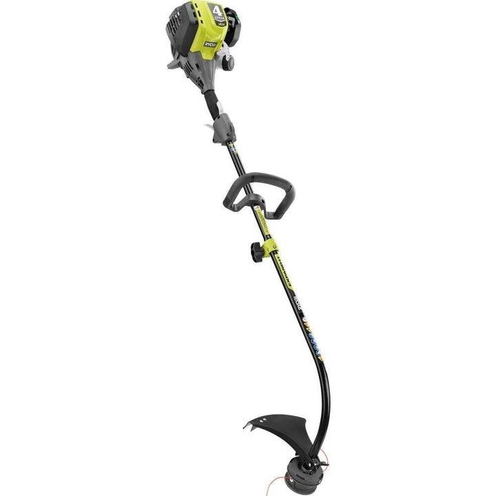 ryobi-4-Cycle 30cc Attachment Capable Curved Shaft Gas Trimmer