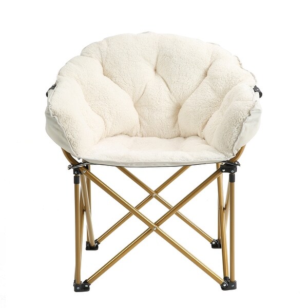 Moon chair folding lounge chair,balcony leisure lunch break backrest lazy chair,bedroom single person small sofa