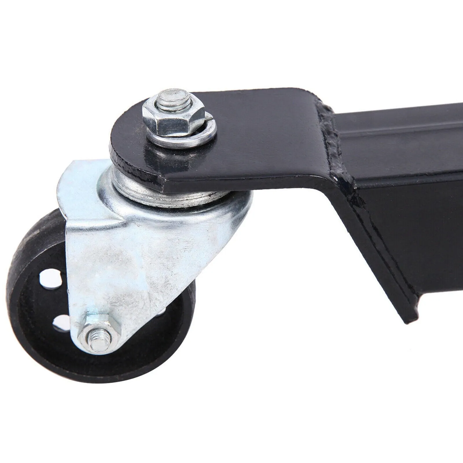 2026 1660 Pounds Hydraulic Car Transmission Jack Vertical Lift with 360° Swivel Wheel Pedal ,Blue,33