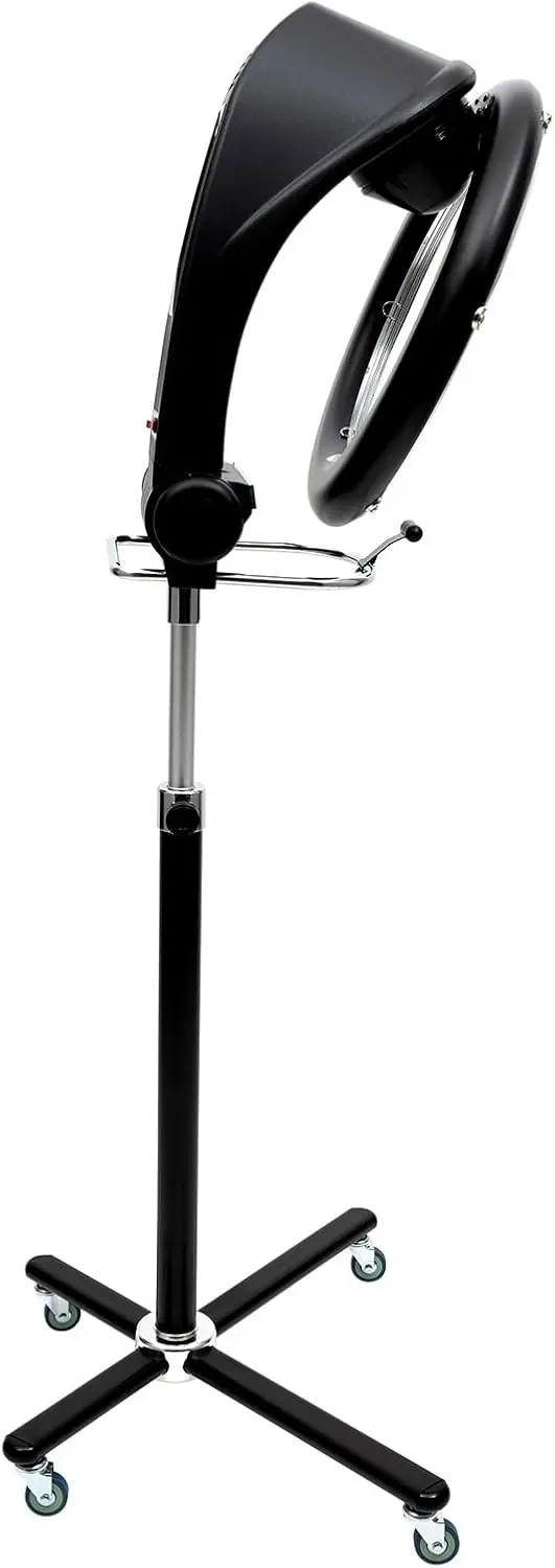 Professional 1200W Infrared Hair Dryer for Salon & Home – 6 Heat/Speed Settings, 360° Airflow, Adjustable Height Stand & Quiet Operation