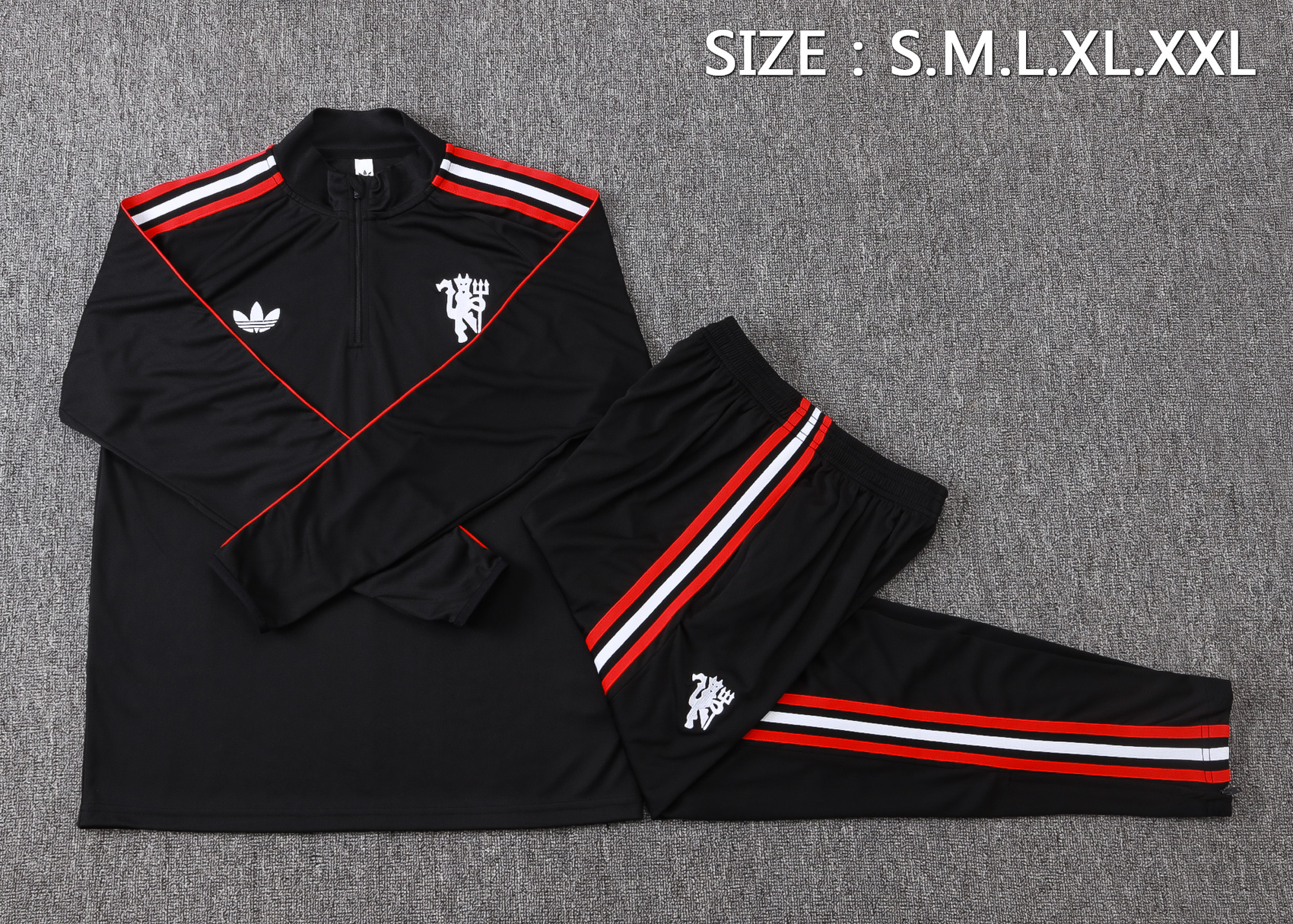 Man Utd 26/27 Half Zipper Training Suit 3