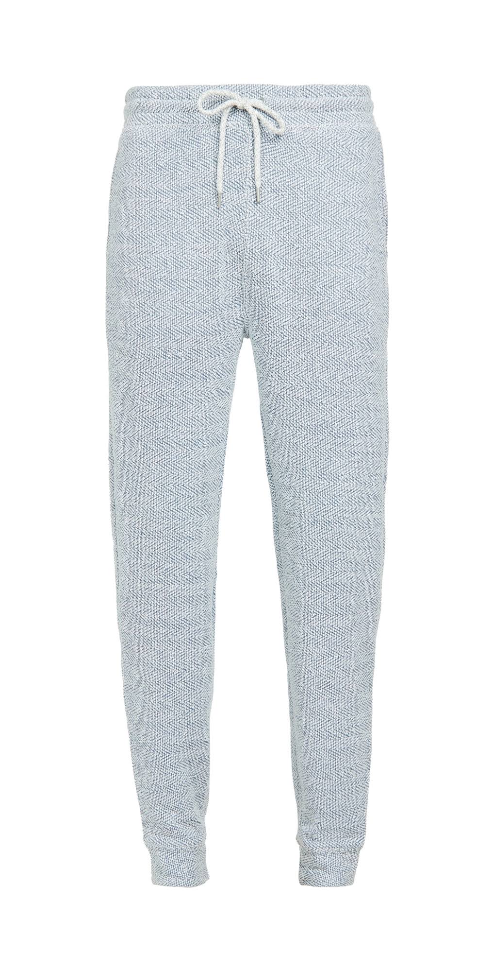 Faherty Men&s Whitewater Sweatpant - Medium - Whitewater