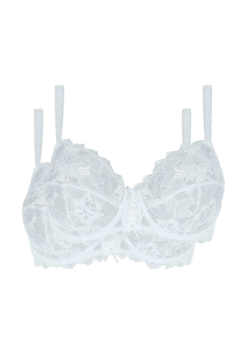 Lot de 2 soutiens-gorge Arum Blanc