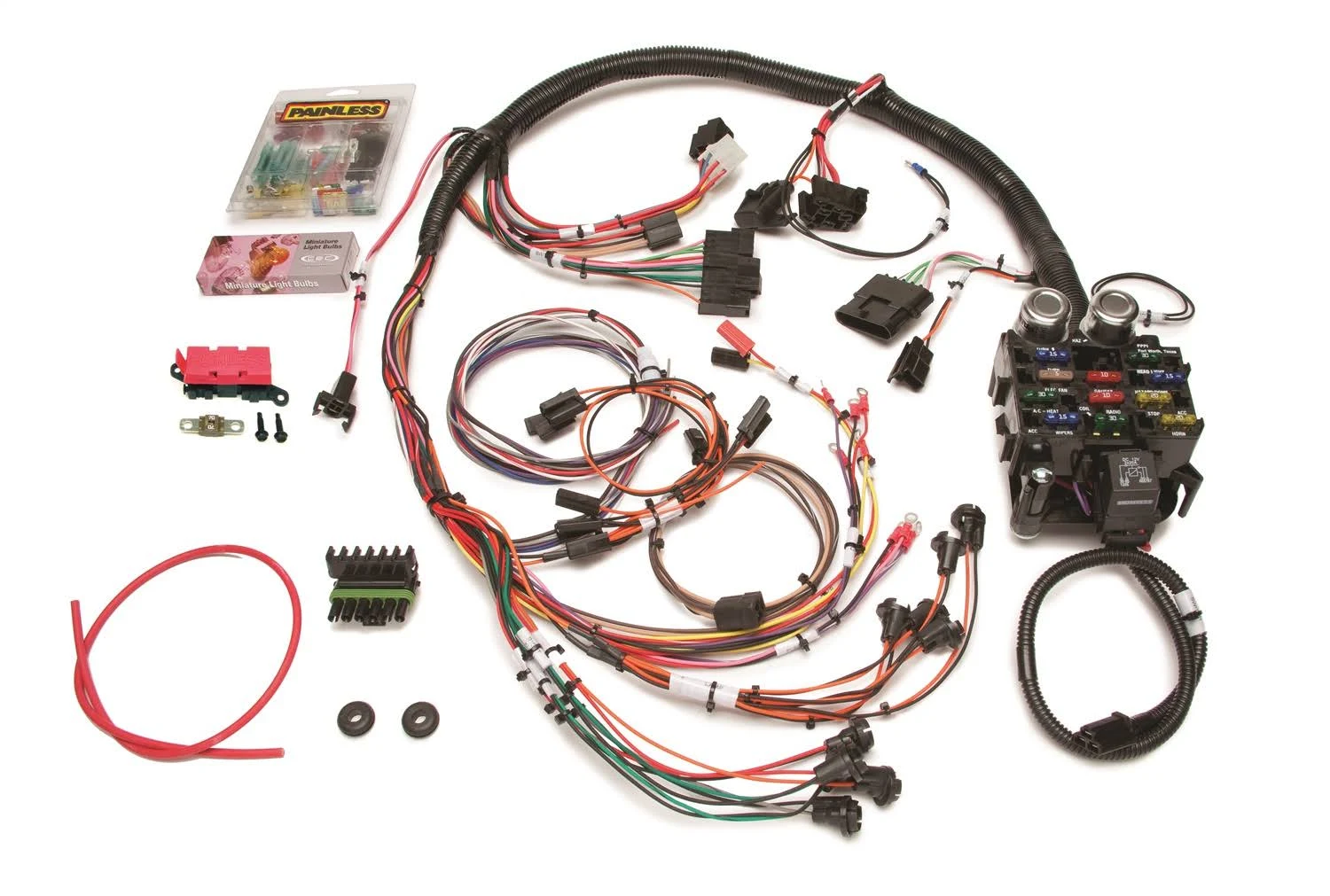 Painless WIRING 10150 21 Circuit Direct Fit Jeep CJ Harness