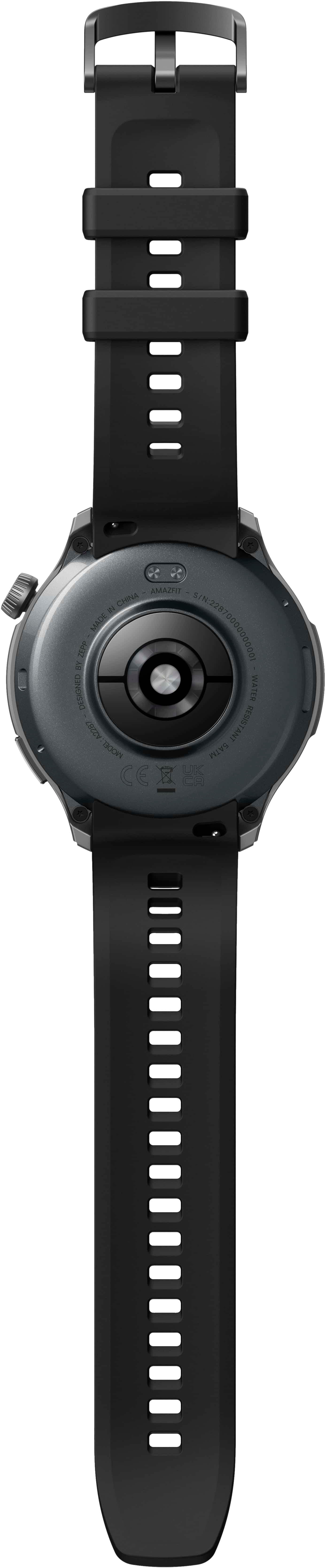 Amazfit - Balance Smartwatch 38mm Aluminum Alloy - Black