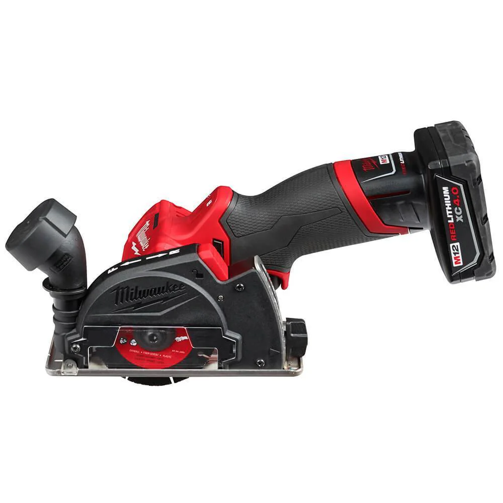 2026 Milwaukee 2522-21XC M12 FUEL 12V 3-Inch 4.0Ah Cordless Cut Off Tool Kit