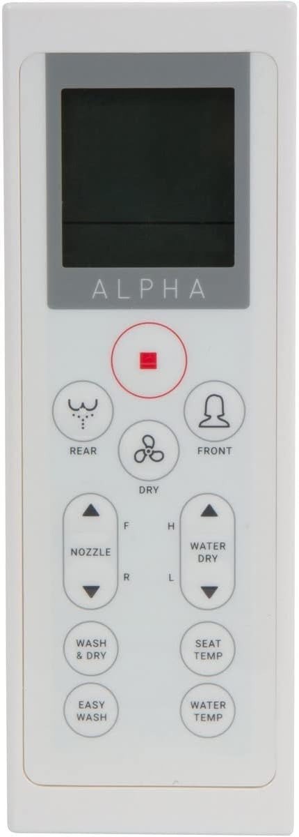 Elongated Electric Bidet Toilet Seat with Endless Warm Water, LED Nightlight & Wireless Remote