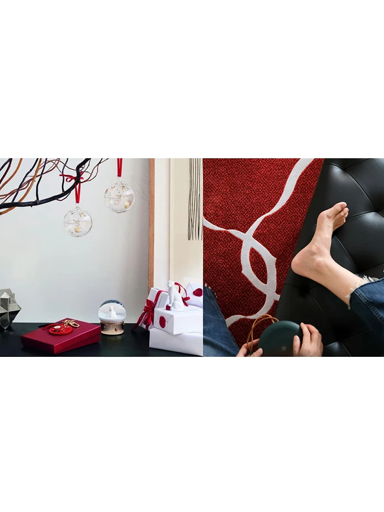 CP068 - Ribbon Carpet inspired by Cartie* Ebony Red Art Floor Mat Living Room Entrance Mat