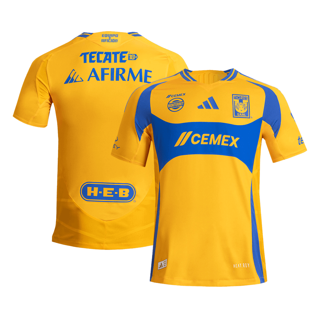 Tigres UANL Home Authentic Soccer Jersey