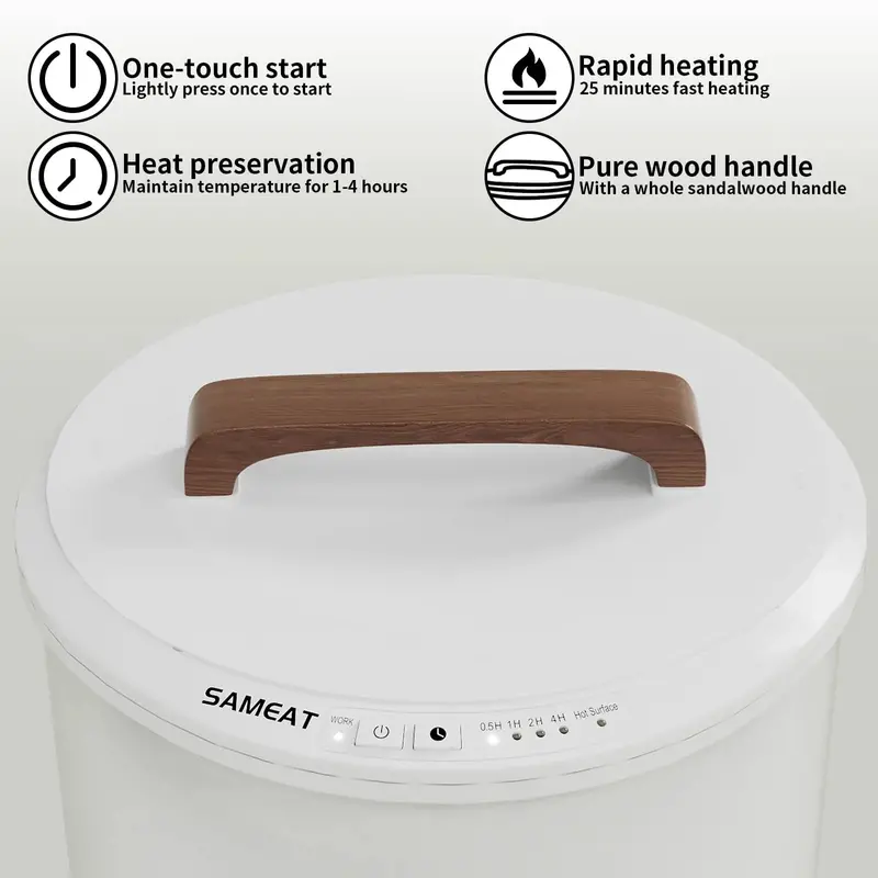 SAMEAT Large Electric Towel Warmer – Bathroom Heated Rack