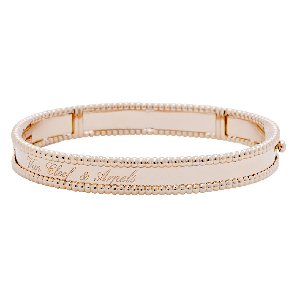 Van Cleef & Arpels Perlet Bracelet 18K Rose Gold VCARP3K400
