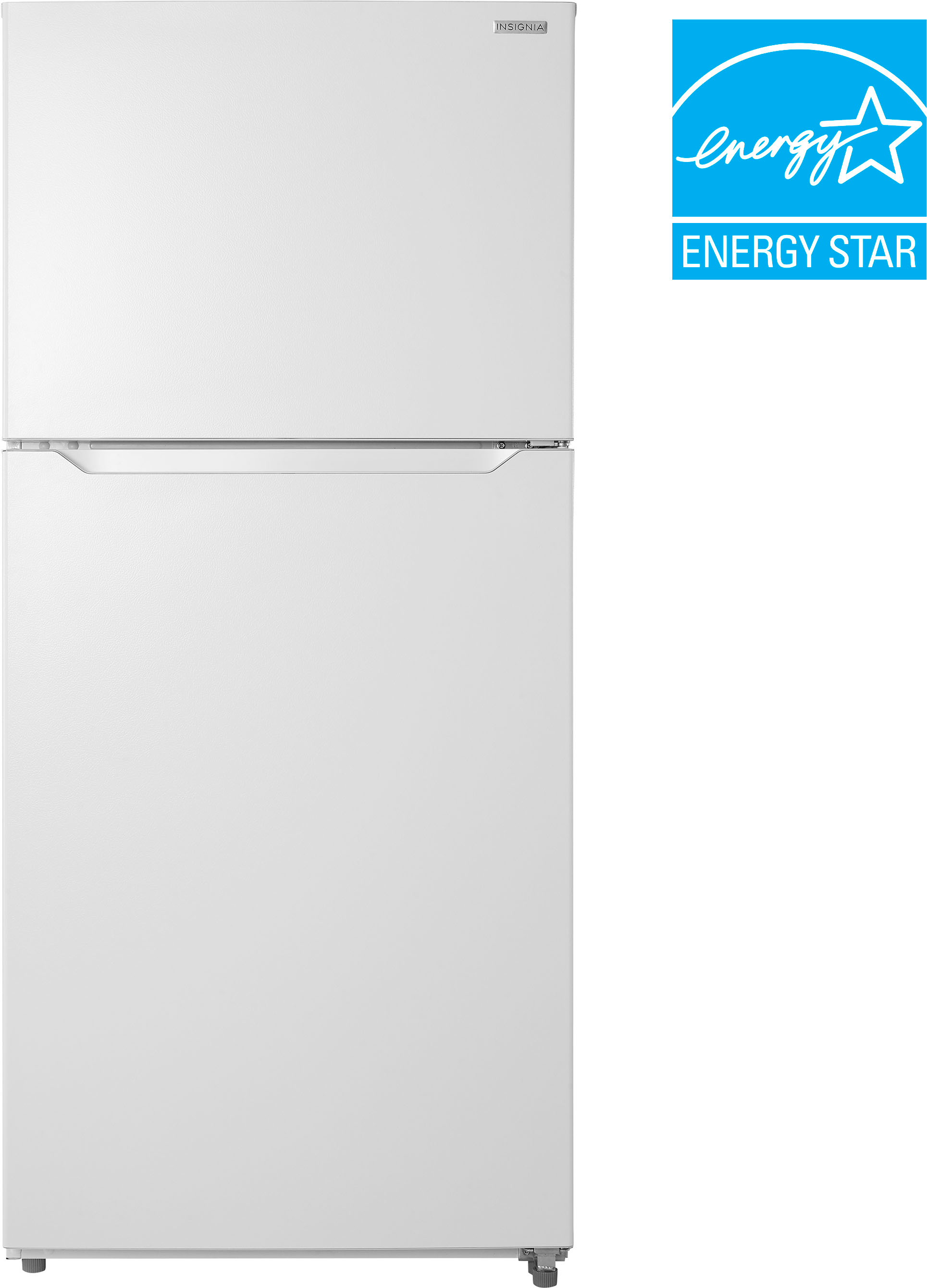 Insignia™ - 18 Cu. Ft. Top-Freezer Refrigerator withENERGY STAR Certification - White
