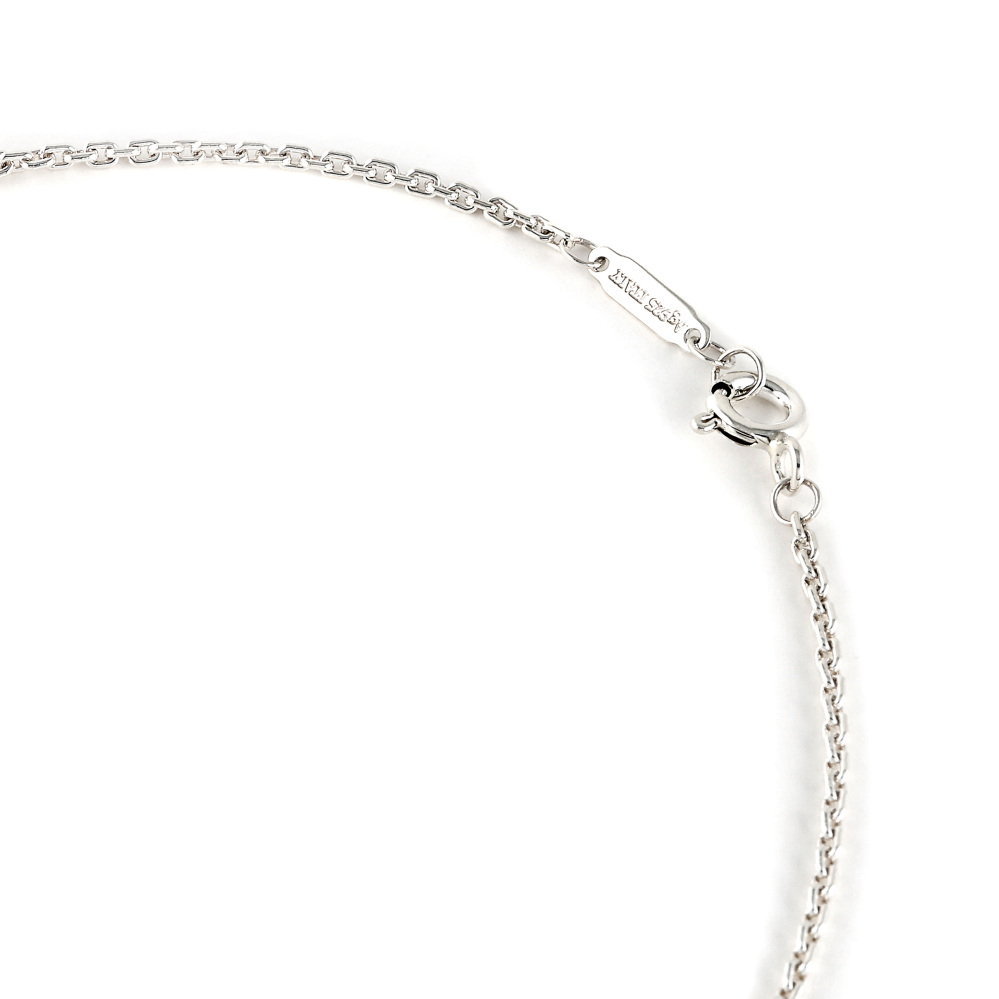 Tiffany & Co. Hardware Thin Link Sterling Silver Necklace 63104310