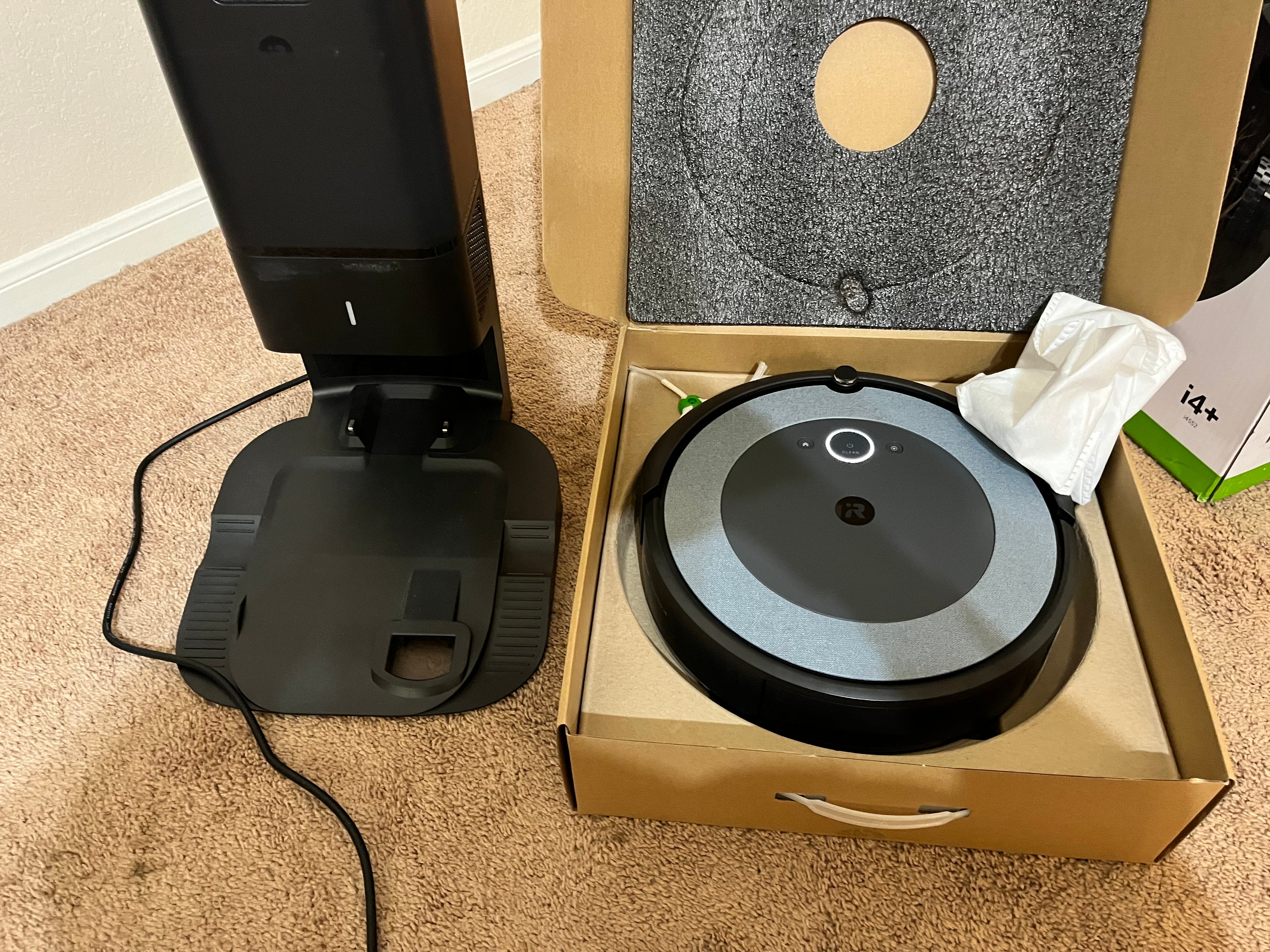 iRobot Roomba i4+ (4552) Robot Vacuum with Automatic Dirt Disposal