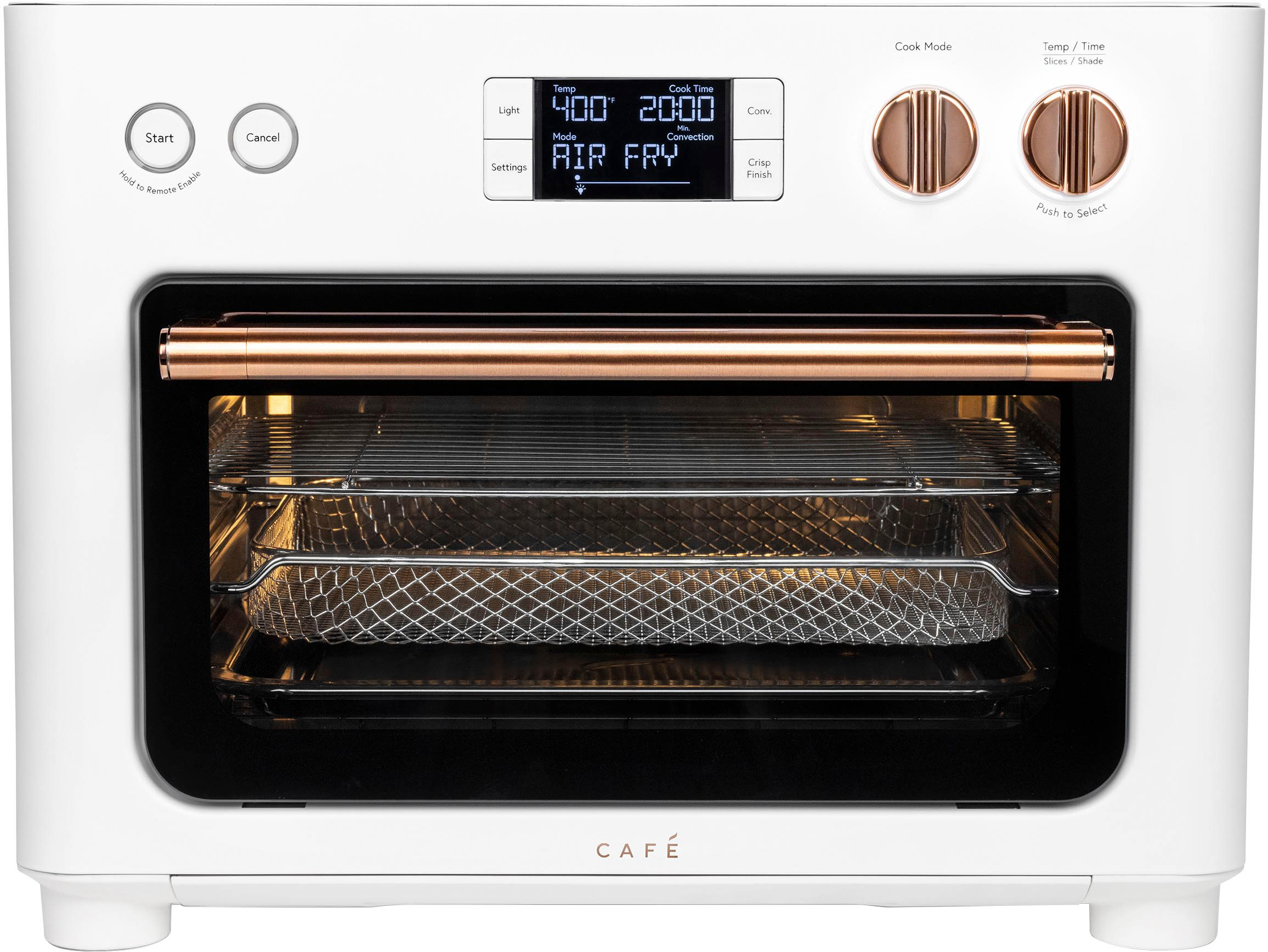 Café - Couture Smart Toaster Oven with Air Fry - Matte White