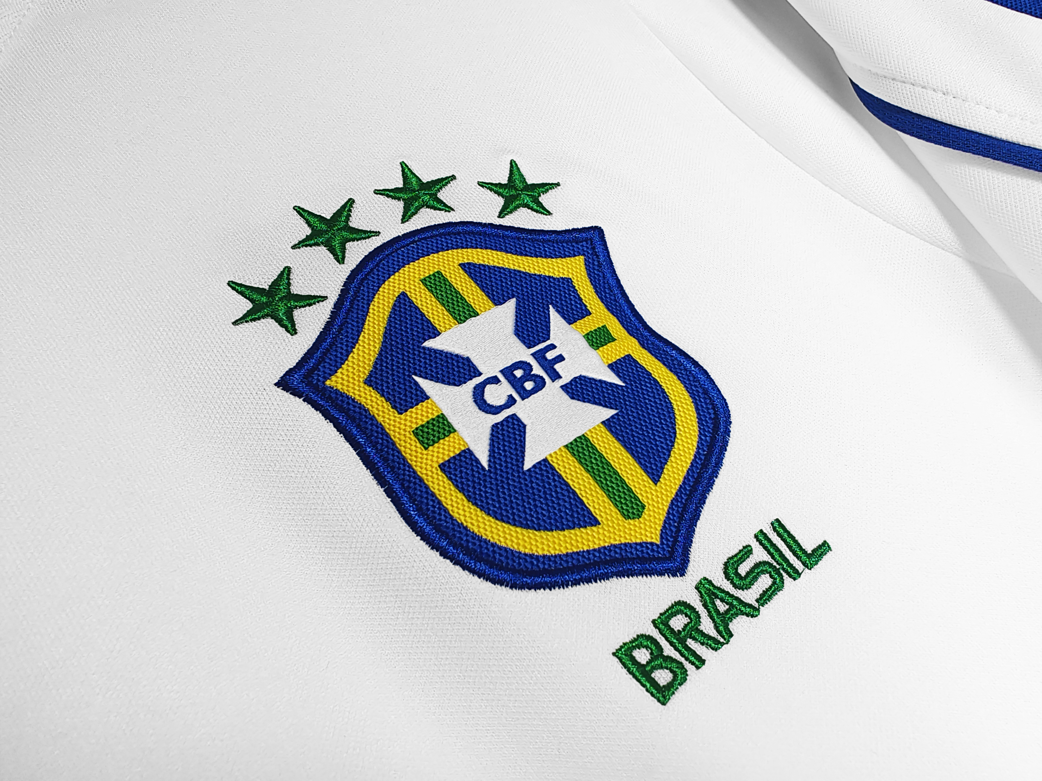 Brazil 1998 White Jersey S-XXL