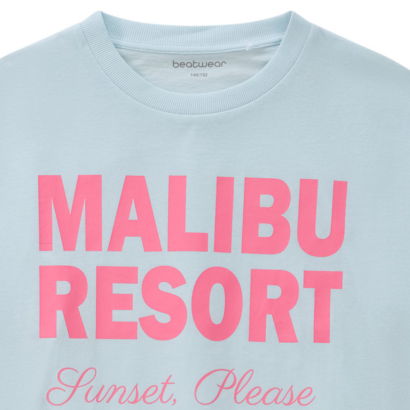 Beatwear Mädchen T-Shirt mit Schriftzug-Print