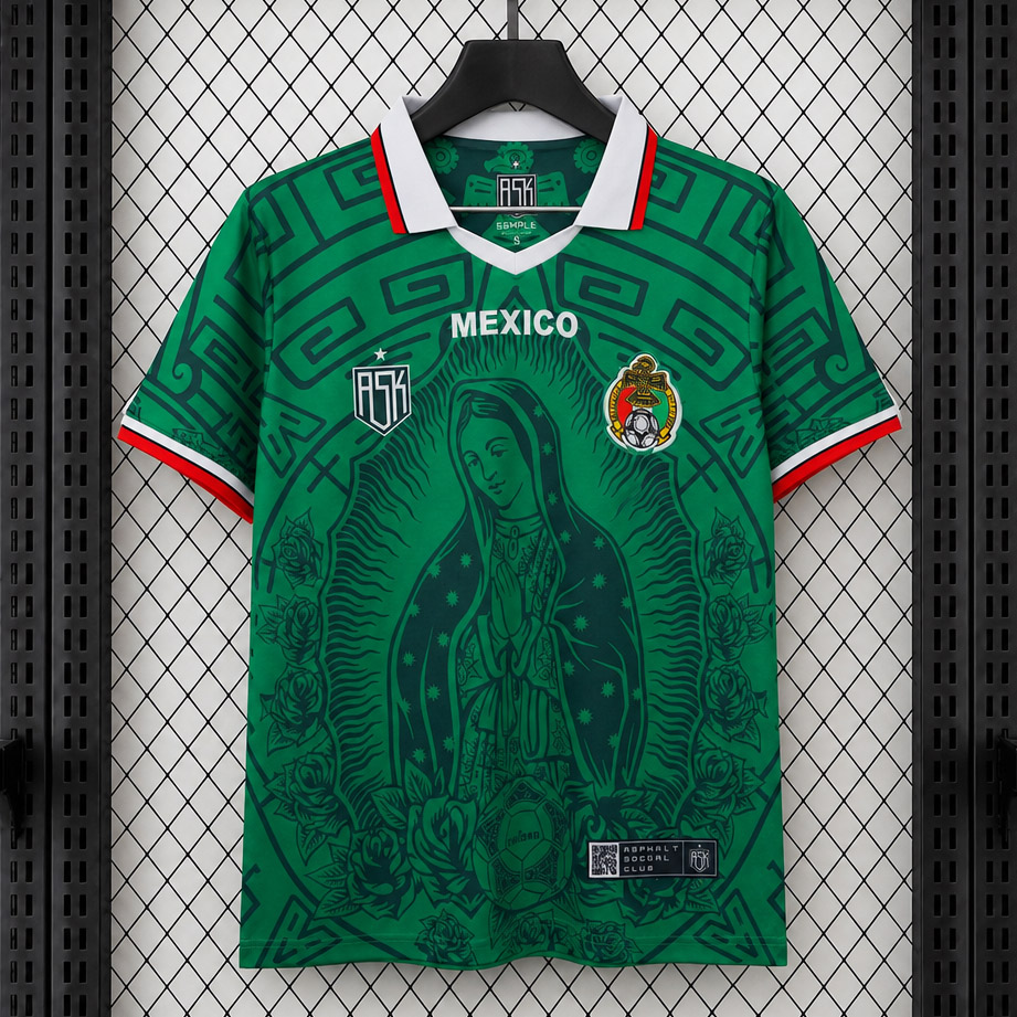 MEXICO GUADALUPE HOME JERSEY S-XXL