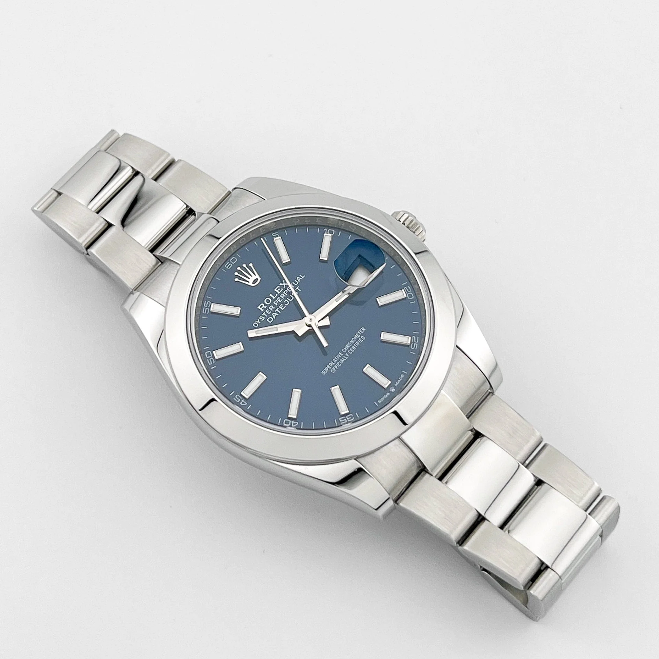 Rolex Datejust 41 126300 Stainless Steel Blue Dial Oyster (2025)
