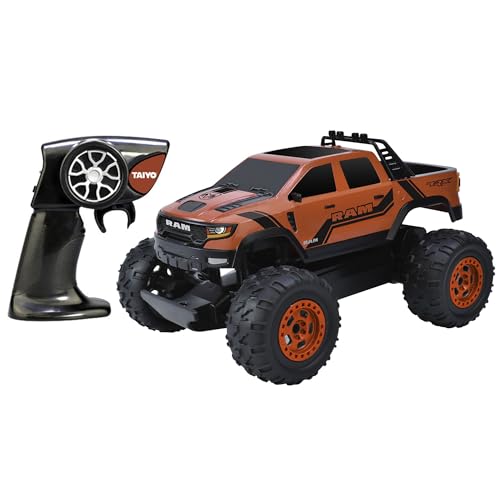 Ram TRX Pickup 1:22 Scale R/C - Red - Taiyo, 2.4GHz, Remote Control Vehicle, Authentic Design Truck, Controller, Battery Powered Hobby Car