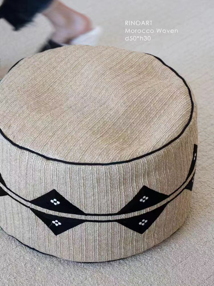 CH072 - Four Leaf Clover Pouf