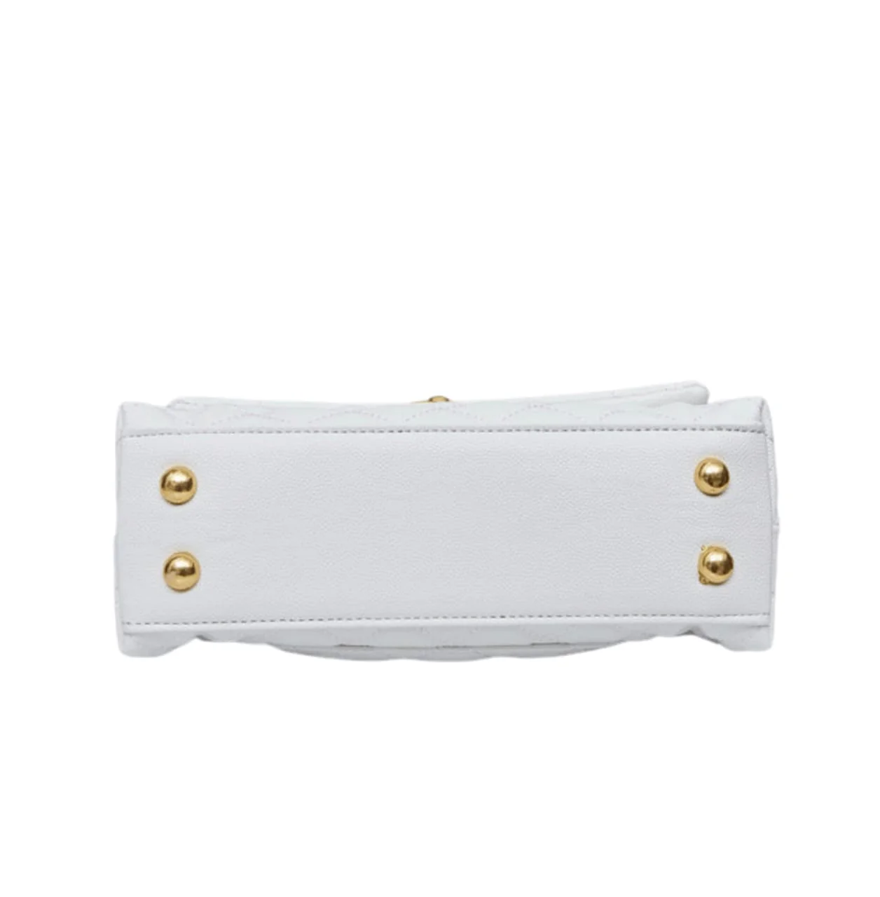 Chanel Bag | Small Flap Bag Top Handle Quilted Leather