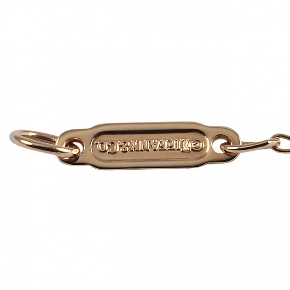 Tiffany & Co. Bracelet Bow Ribbon Diamond 18K Rose Gold