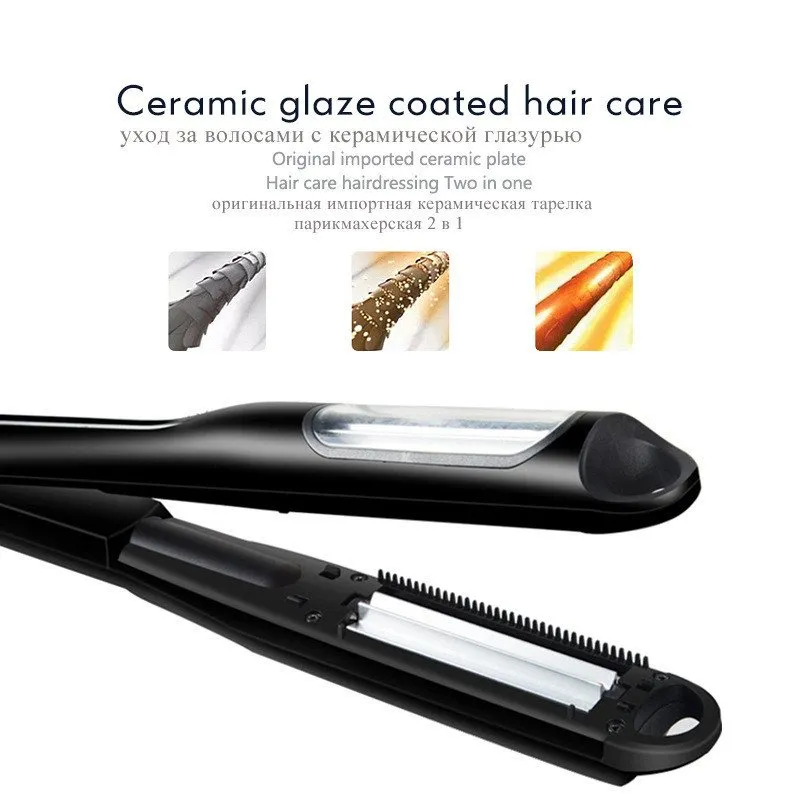 All-in-one Crimping and Curling iron
