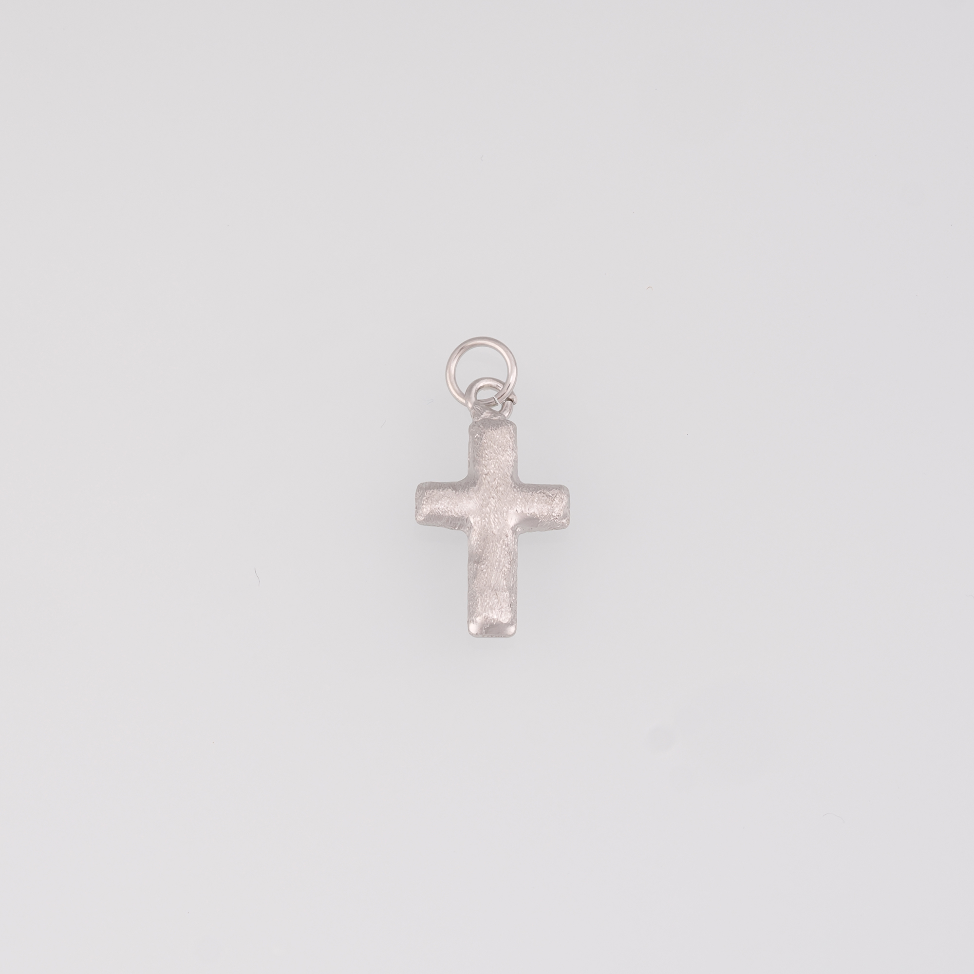 18K Gold Filled Cross Pendant,Religious Charm Earrings Necklace for DIY Jewelry Making Supply