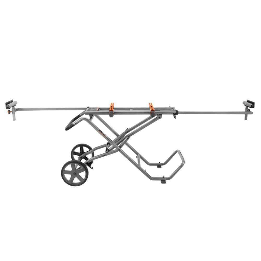 Ridgid Foldable Mobile Miter Saw Stand with Mounting Braces AC9946