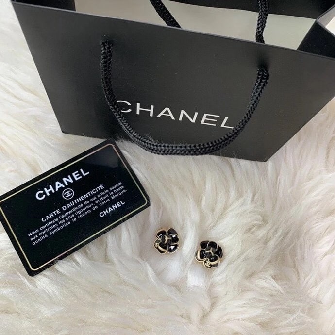 Chanel Flower Earrings