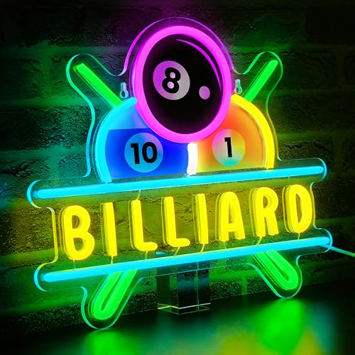 Poker Neon Sign Dimmable Playing Cards Neon Signs Texas Map Shape Neon Light for Poker Room Man Cave Club Pub Bistro Pub Home Bar Party Bedroom Decor USB Powered