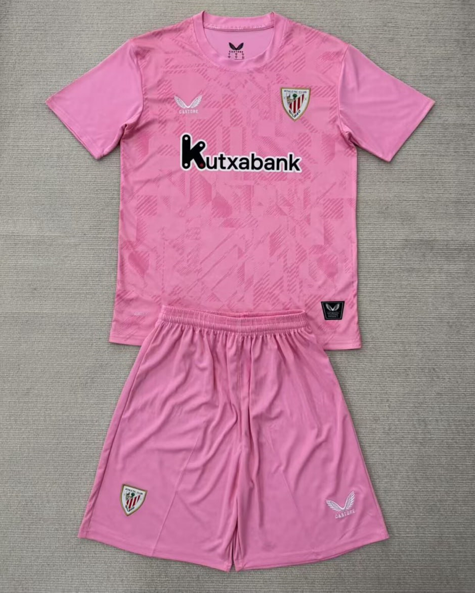 Athletic Bilbao Goalkeeper Kids Suit 25/26