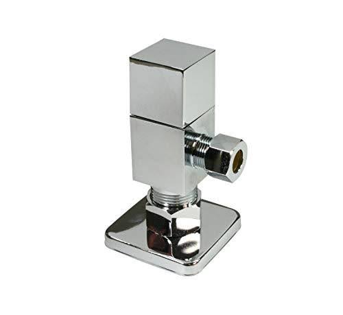 Westbrass D1338QSL-05 Brass Qubic Trap 1/4-Turn Lavatory Supply Kit