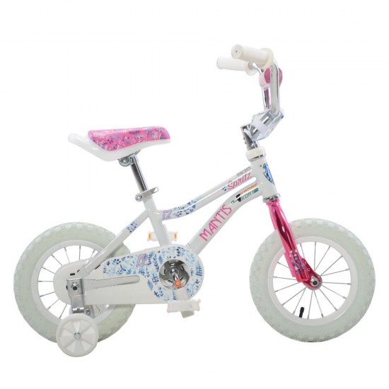 Spritz White Ready2Roll 12 inch Kids Bicycle, 2 Minute Hassle-Free Assembly
