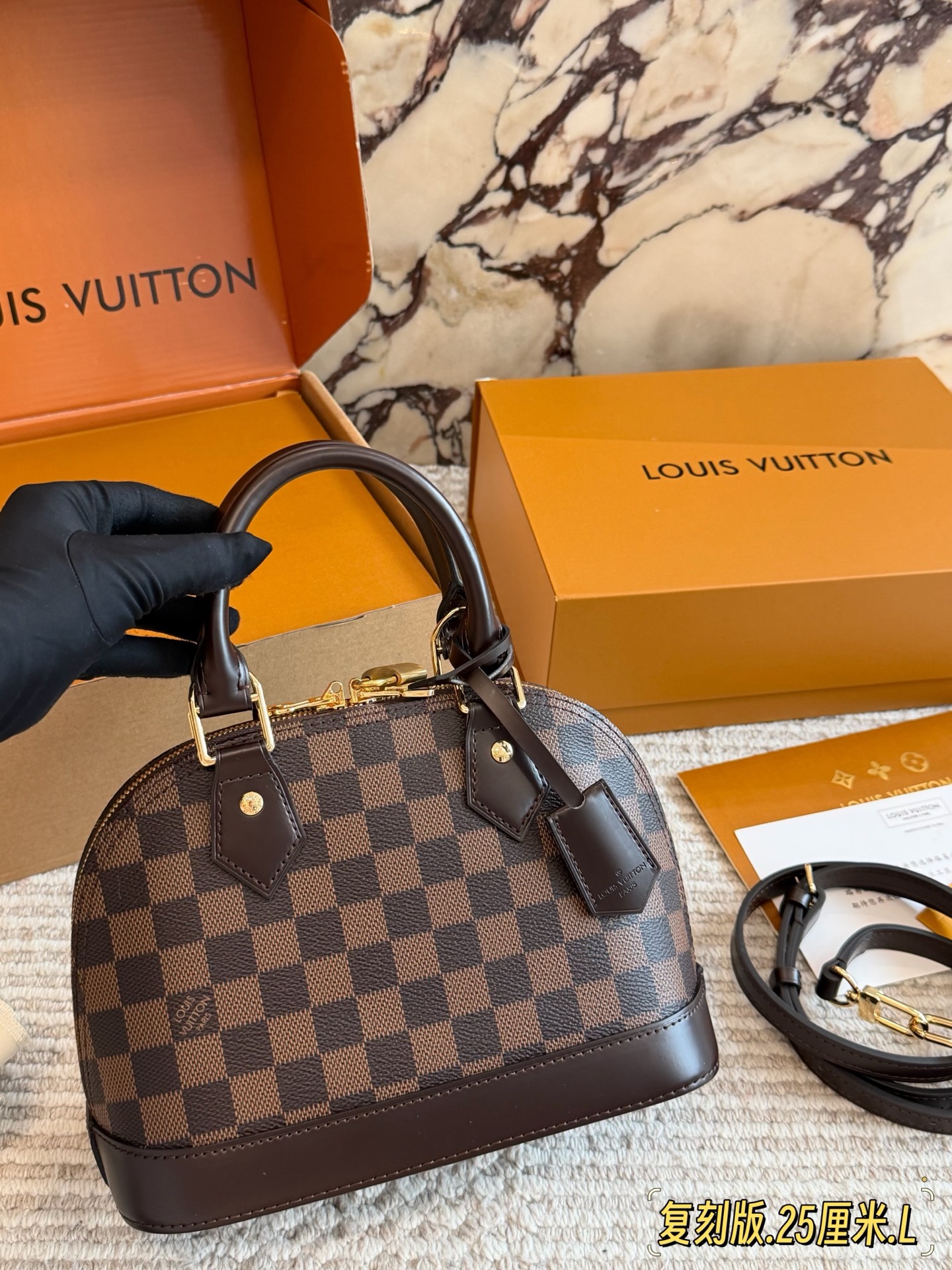 LV Alma BB Monogram Shell Bag - cnluxepick